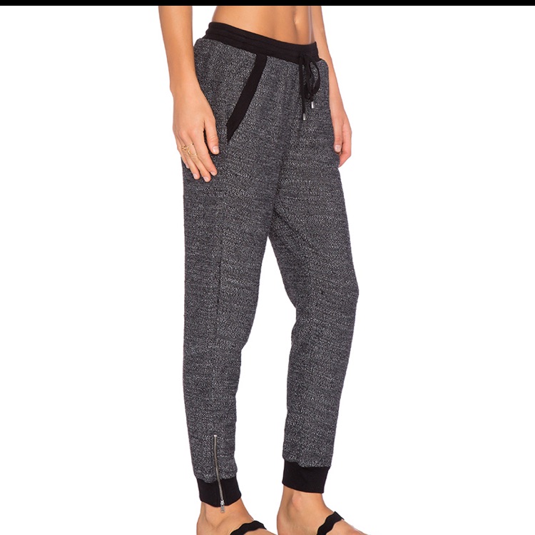 Nwt Splendid Ibiza Drawstring Jogger In Black Sz S